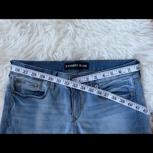 Express Blue Jeans US Size 6 long - Picture 11 of 12